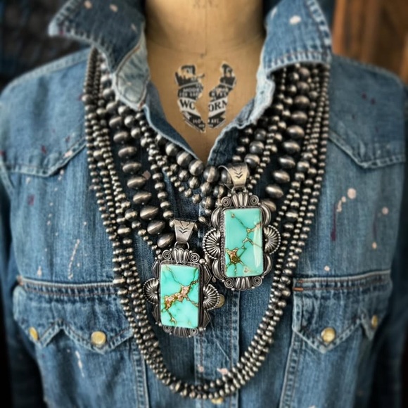 colorado jo Jewelry - Colorado Jo Triple Strand Navajo Pearls - OS